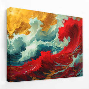 Luminous Waves - Luxury Wall Art