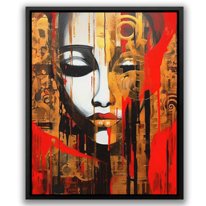 Lustrous Splendor - Female Art for Bathroom