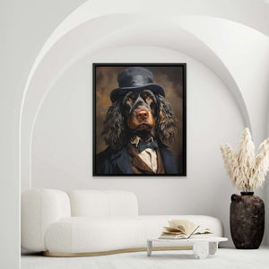 Luxury Cocker Spaniel - Cocker Spaniel Wall Art in Black Frame