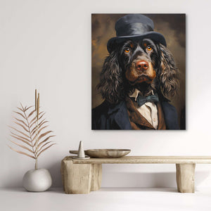 Luxury Cocker Spaniel - Canvas Wall Art