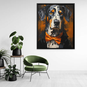 Luxury Dalmatian - Animals Wall Art in Black Frame