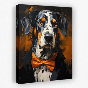 Luxury Dalmatian - 3 Piece Suit Canvas Wall Art