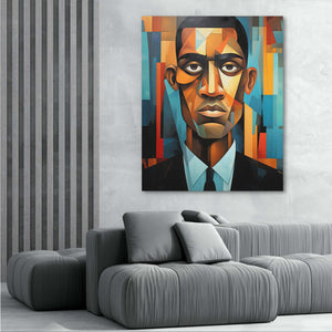 Man in Black - Luxury Wall Art