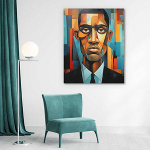Man in Black - Luxury Wall Art