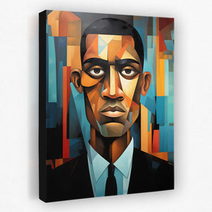 Man in Black - Luxury Wall Art