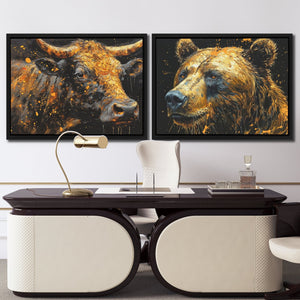 Market Titans - Luxury Wall Art