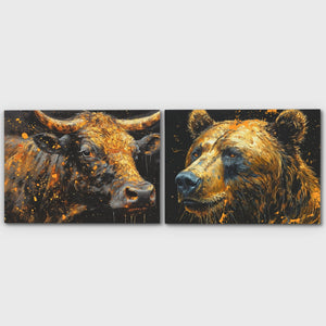 Market Titans - Luxury Wall Art