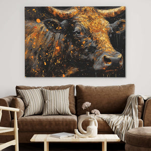 Matador's Rival - Oversized Animals Canvas Wall Art
