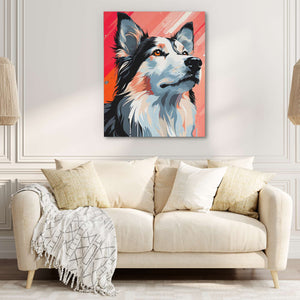 Mesmerized Husky - Luxury Wall Art