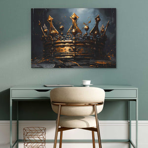 Midnight Regalia - Luxury Wall Art