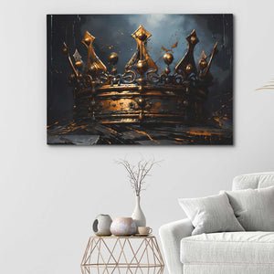 Midnight Regalia - Luxury Wall Art