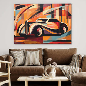 Mobsters Ride - Framed Art Print