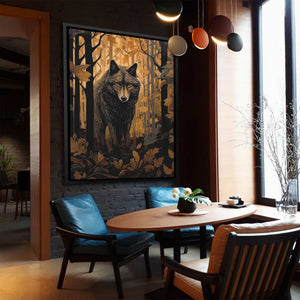 Molten Wolf - Luxury Wall Art