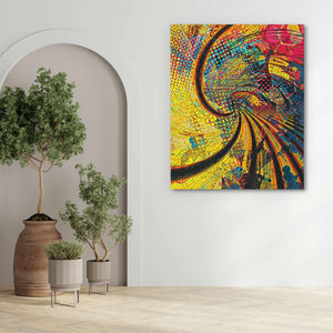 Money Spiral - Luxury Wall Art