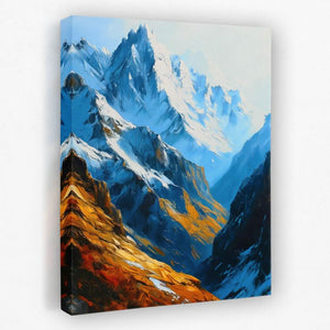 Mountain Dreams - Landscapes Canvas Wall Art