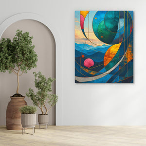 Mountain Window - Luxury Wall Art