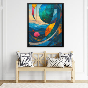 Mountain Window - Luxury Wall Art