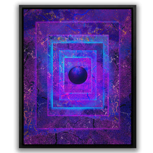 Mysterious Orb - Purple Wall Art for Kitchen