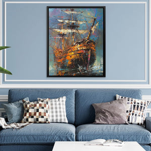 Nautical Dreams - Large Canvas Print