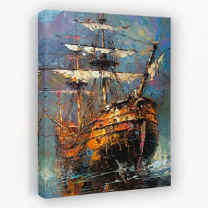 Nautical Dreams - Boat Canvas Wall Art