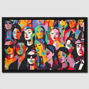 Night at the Club - Face Art for Bar and Lounge