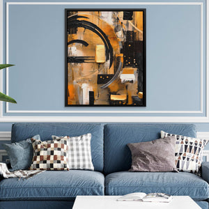 Obsidian Fusion - Luxury Wall Art