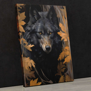 Obsidian Wolf - Luxury Wall Art