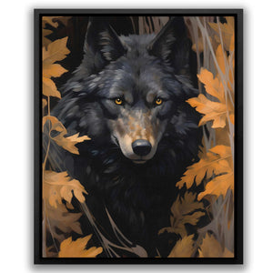 Obsidian Wolf - Luxury Wall Art