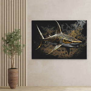 Opulent Shark - Luxury Wall Art