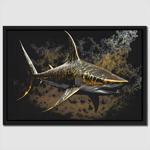 Opulent Shark - Luxury Wall Art