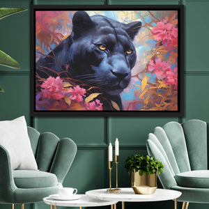 Panther in Pink - Luxury Wall Art
