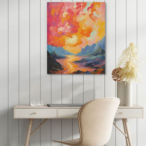 Pastel Stream - Luxury Wall Art