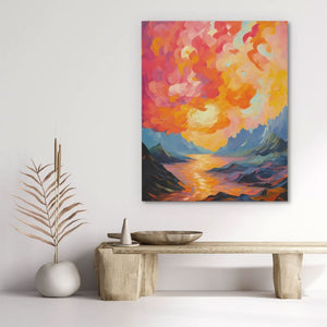 Pastel Stream - Luxury Wall Art