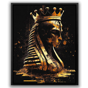 Pharaoh Chess King - Luxury Wall Art