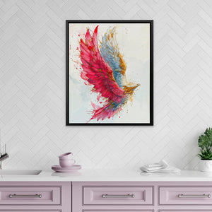 Pink Hawk - Luxury Wall Art
