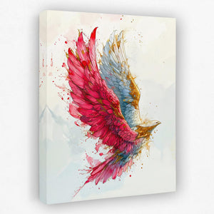 Pink Hawk - Luxury Wall Art