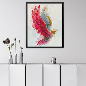 Pink Hawk - Luxury Wall Art