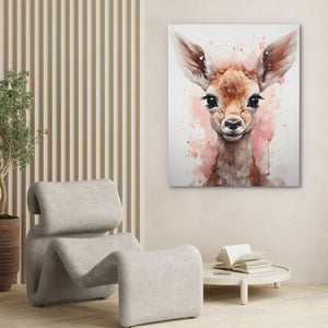 Pink Prancer - Large Canvas Print