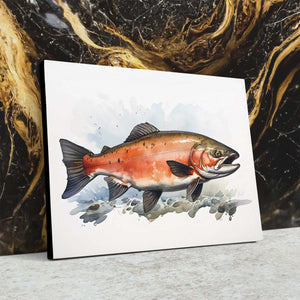 Pink Salmon - Luxury Wall Art