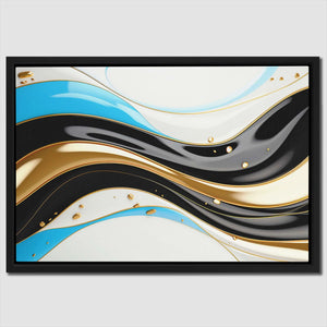 Platinum Glow - Luxury Wall Art