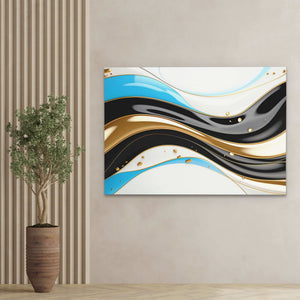 Platinum Glow - Luxury Wall Art