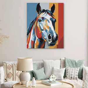 Pop Art Horse - Luxury Wall Art