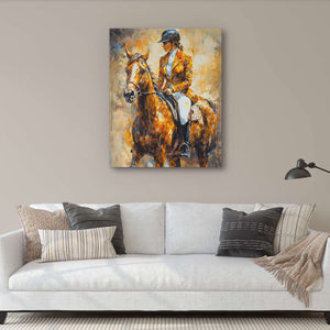 Power and Grace - Oversized Animals Canvas Wall Art