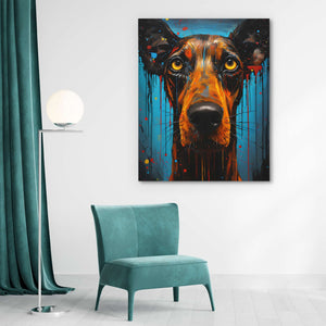 Puppy Dog Eyes - Luxury Wall Art