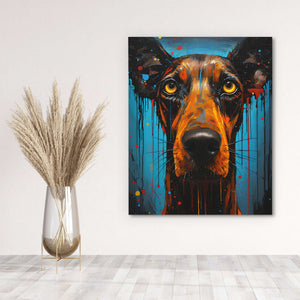 Puppy Dog Eyes - Luxury Wall Art