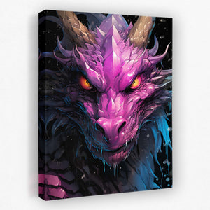 Purple Dragon - Luxury Wall Art