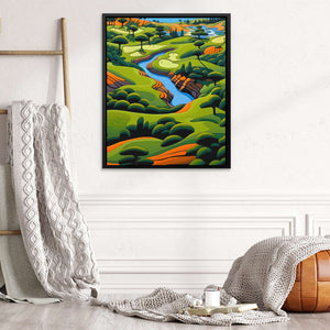 Putting Paradise - Luxury Wall Art