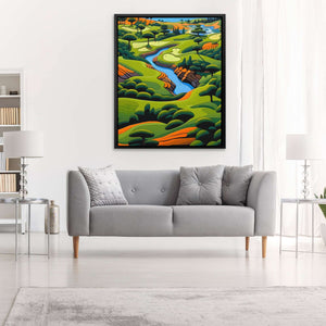 Putting Paradise - Luxury Wall Art