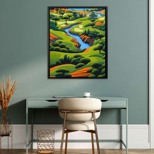 Putting Paradise - Luxury Wall Art