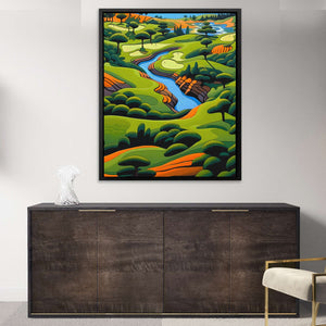 Putting Paradise - Luxury Wall Art